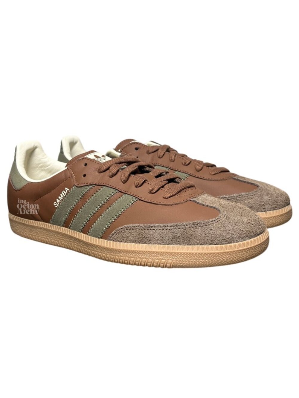 Size 12 Adidas Samba OG Brown/Olive/Strata IE9122 Brand New with tags [No Box]